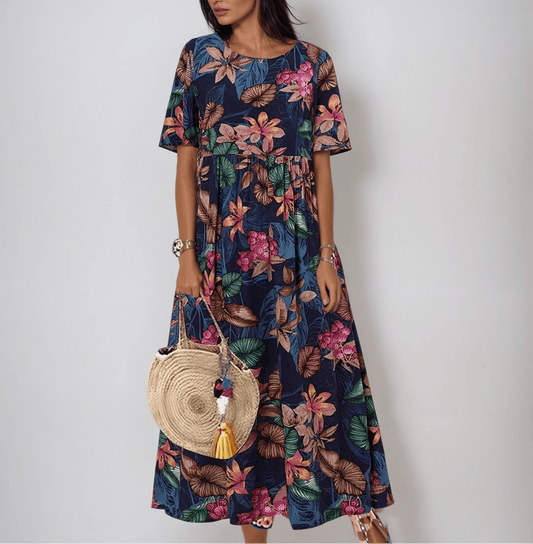 Lovi | Chic Floral Sommerkjole for Enhver Anledning