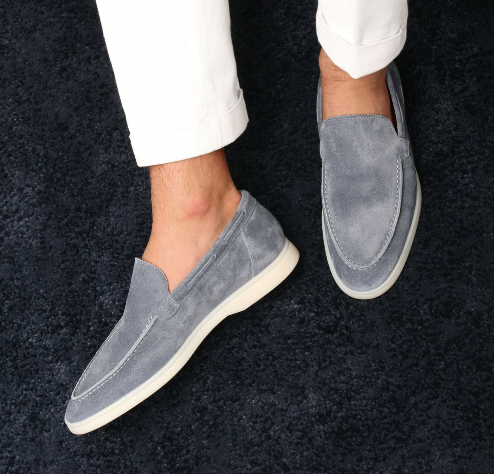Xavier Suede Slip-On Sko for Stilige Anledninger