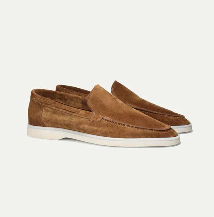 Xavier Suede Slip-On Sko for Stilige Anledninger