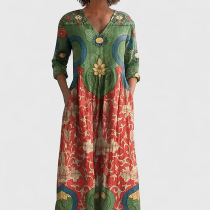 Kymberah | Chic Midi Kjole for Enhver Anledning