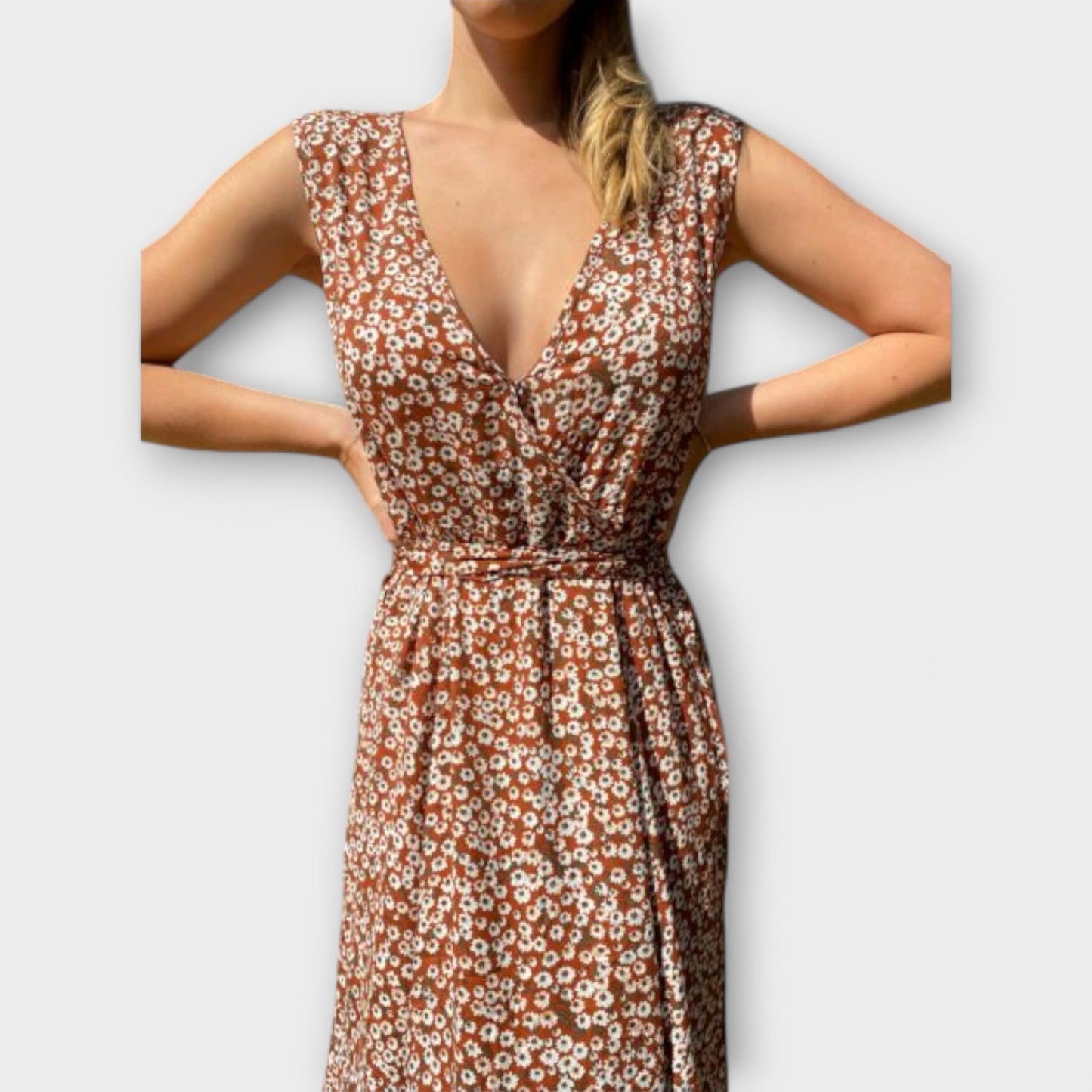 Bohemsk Maxi Kjole for Festivaler og Stranddager