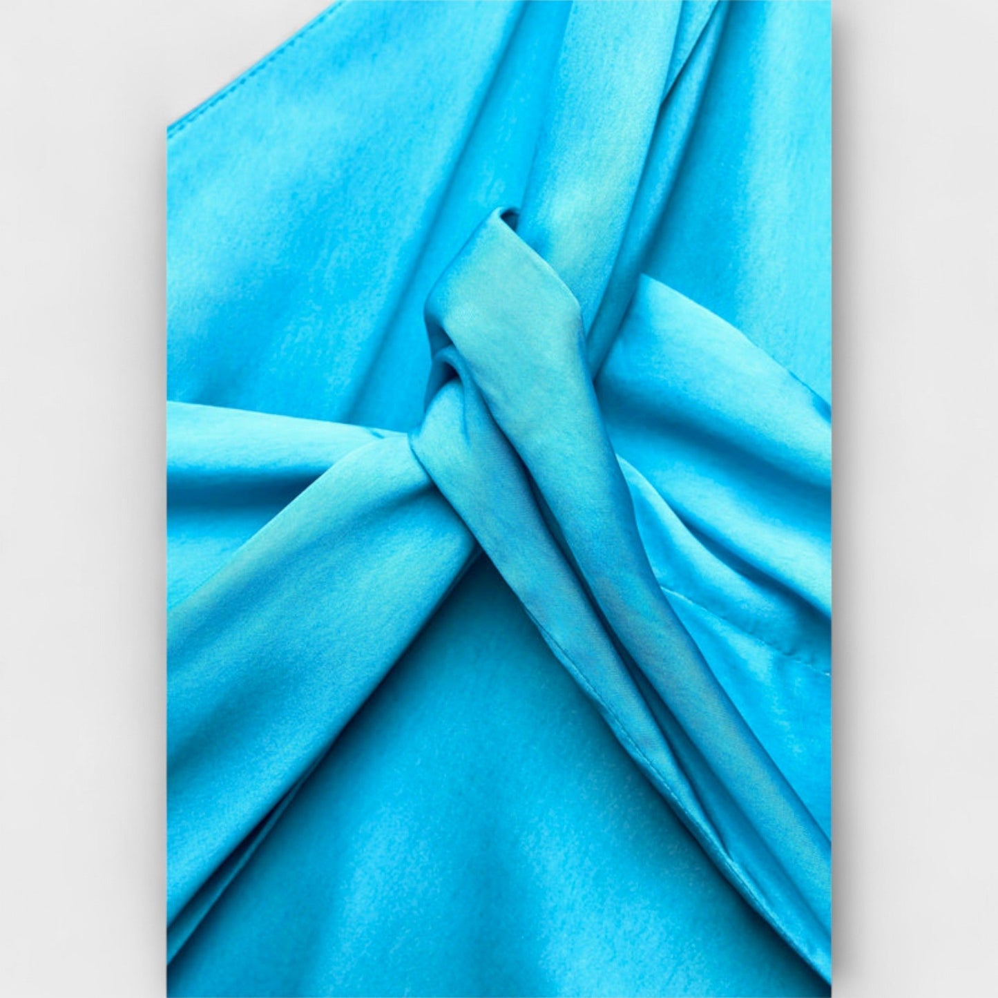 Arabella - Chic En-skulder Midi Kjole for Alle Anledninger