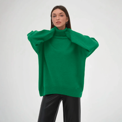 Arya - Koselig Strikket Turtleneck for Hver Anledning