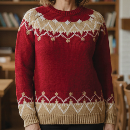 Lisa - Koselig Strikkegenser for Alle Anledninger