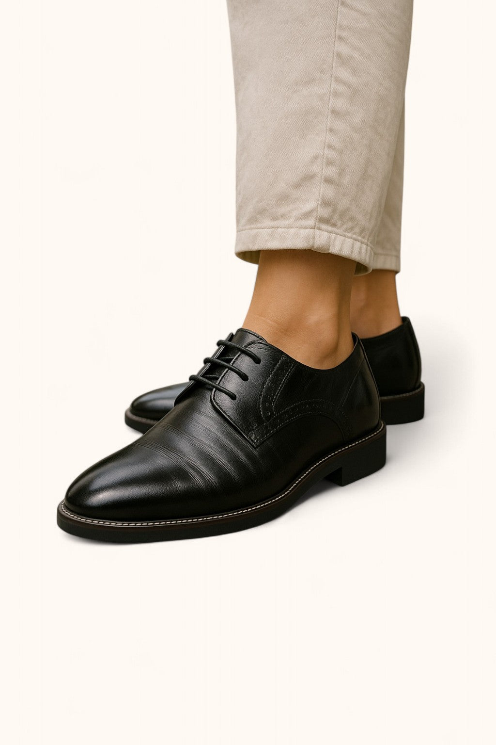 Herre Brogue Oxford Dressko – Sofistikert Stil for Enhver Anledning