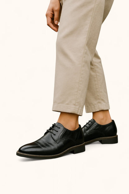 Herre Brogue Oxford Dressko – Sofistikert Stil for Enhver Anledning