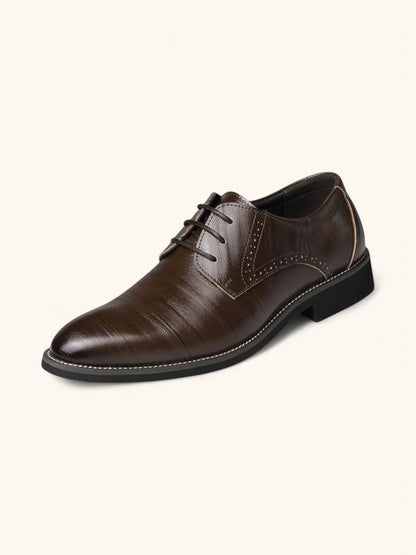 Herre Brogue Oxford Dressko – Sofistikert Stil for Enhver Anledning