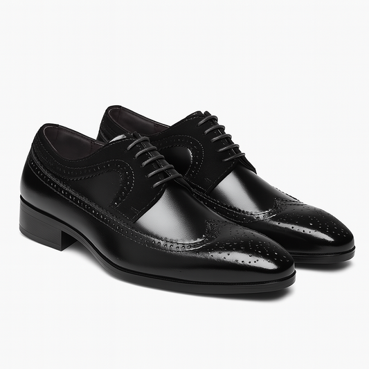 Herre To-farget Wingtip Brogue Oxford Sko for Formelle Anledninger