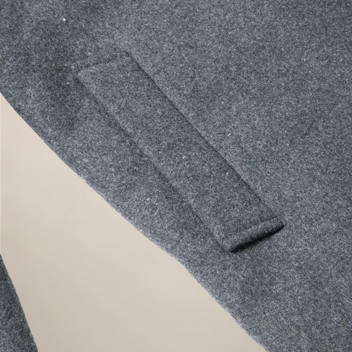 Herre Button-Up Jakke – Stilig Yttertøy for Høst/Vinter