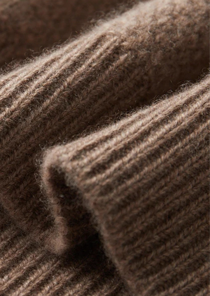 Herre Kabelstrikket Rundhalsgenser - Cozy Vinter Nødvendighet