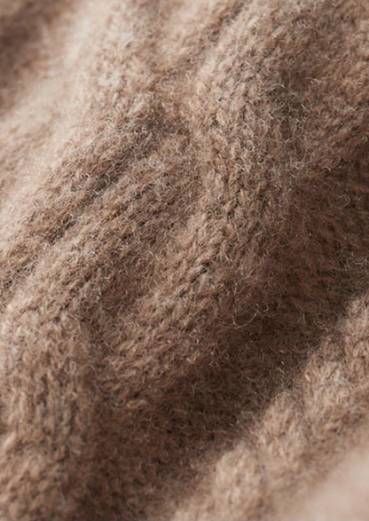 Herre Kabelstrikket Rundhalsgenser - Cozy Vinter Nødvendighet