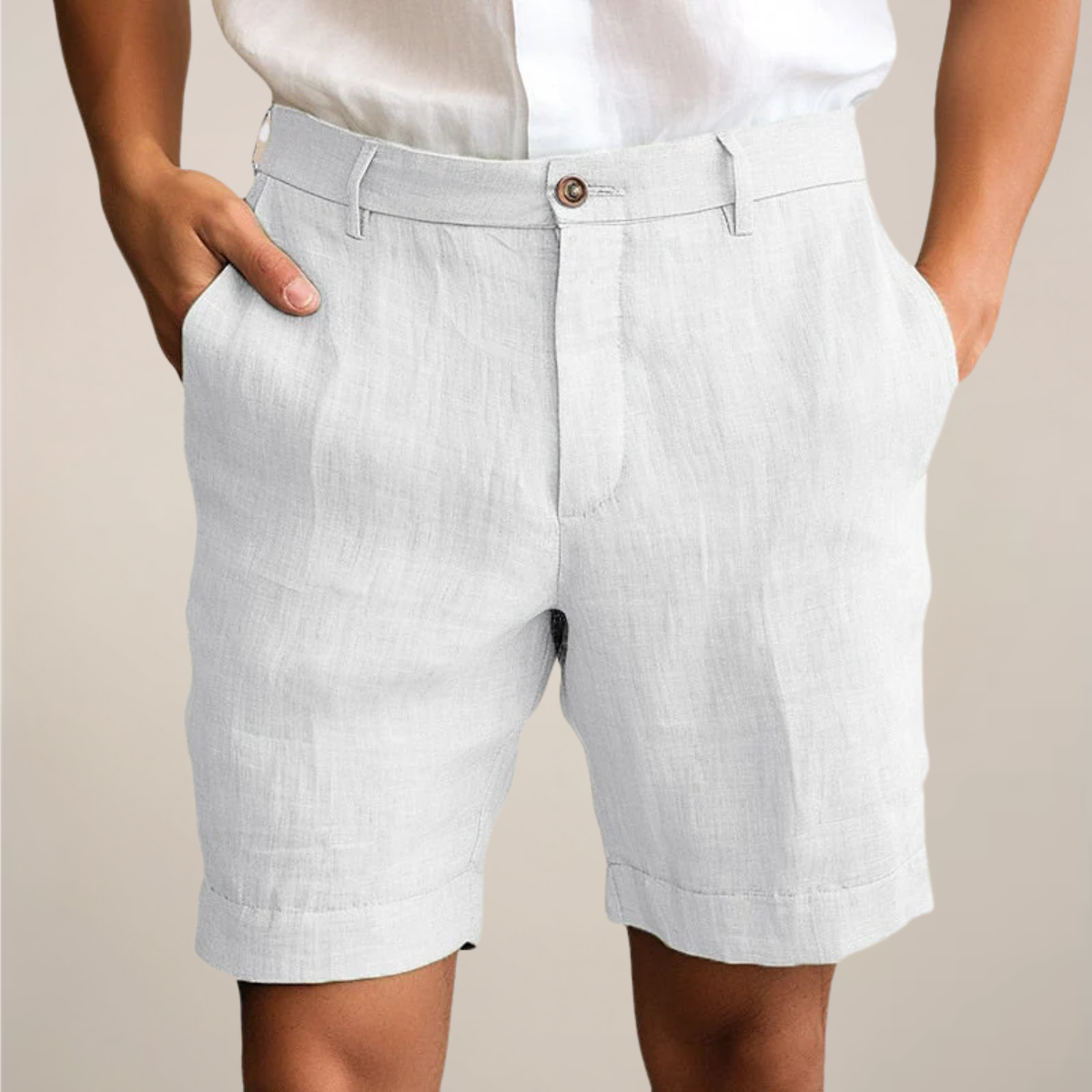 Herre Sommer Shorts - Elastisk Midje i Livlige Farger