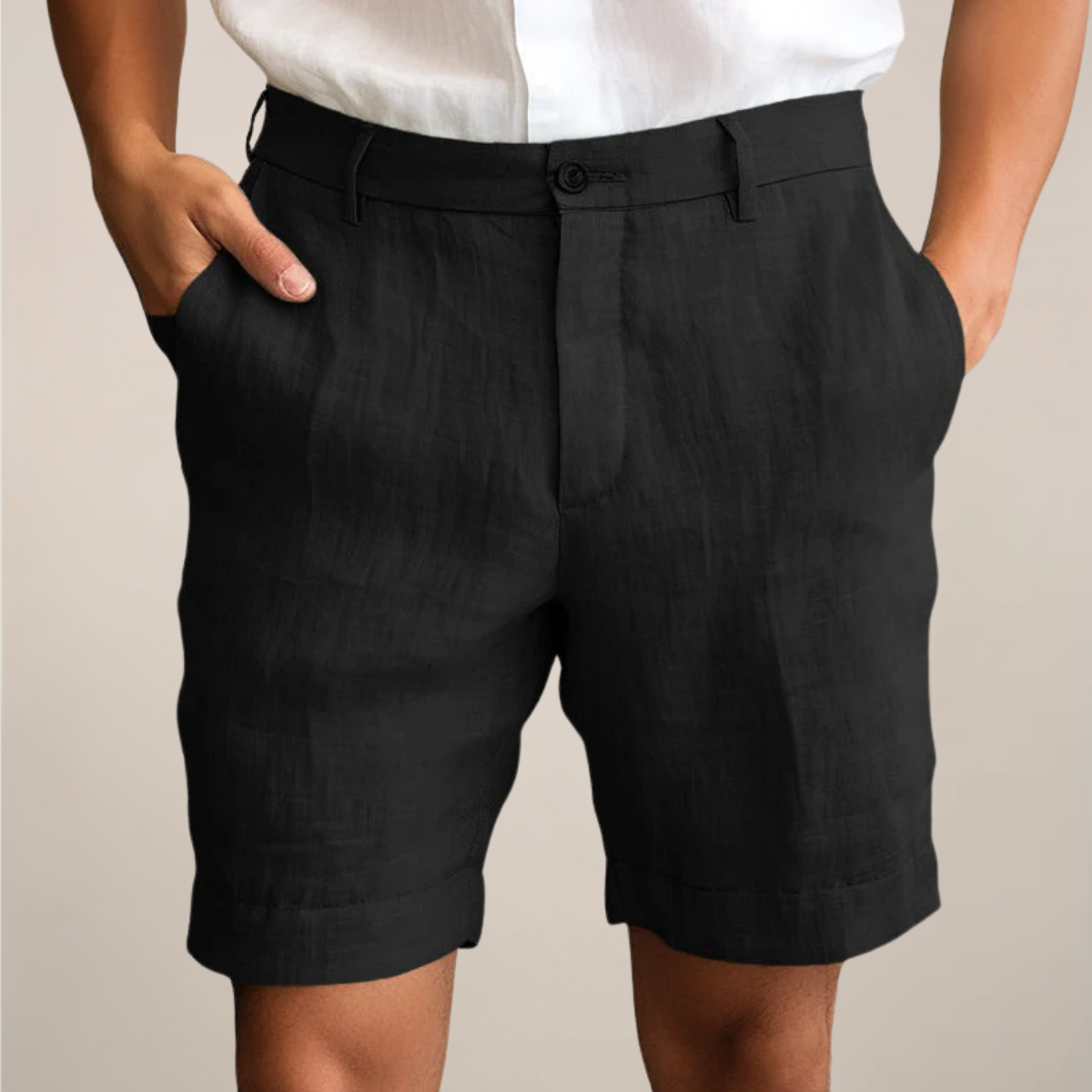 Herre Sommer Shorts - Elastisk Midje i Livlige Farger