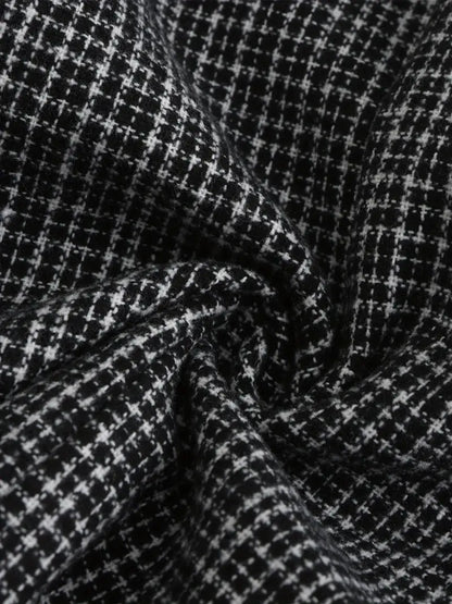 Herreslank passform rutete blazer for smart casual arrangementer