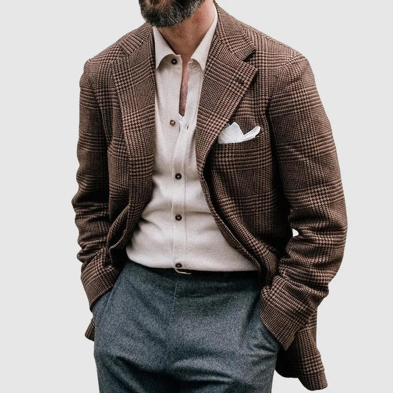 Herresjekk Blazer – Stilfullt Stoff for Enhver Anledning