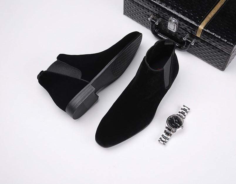 Men’s Beige Ankle Chelsea Boots for Stylish Occasions