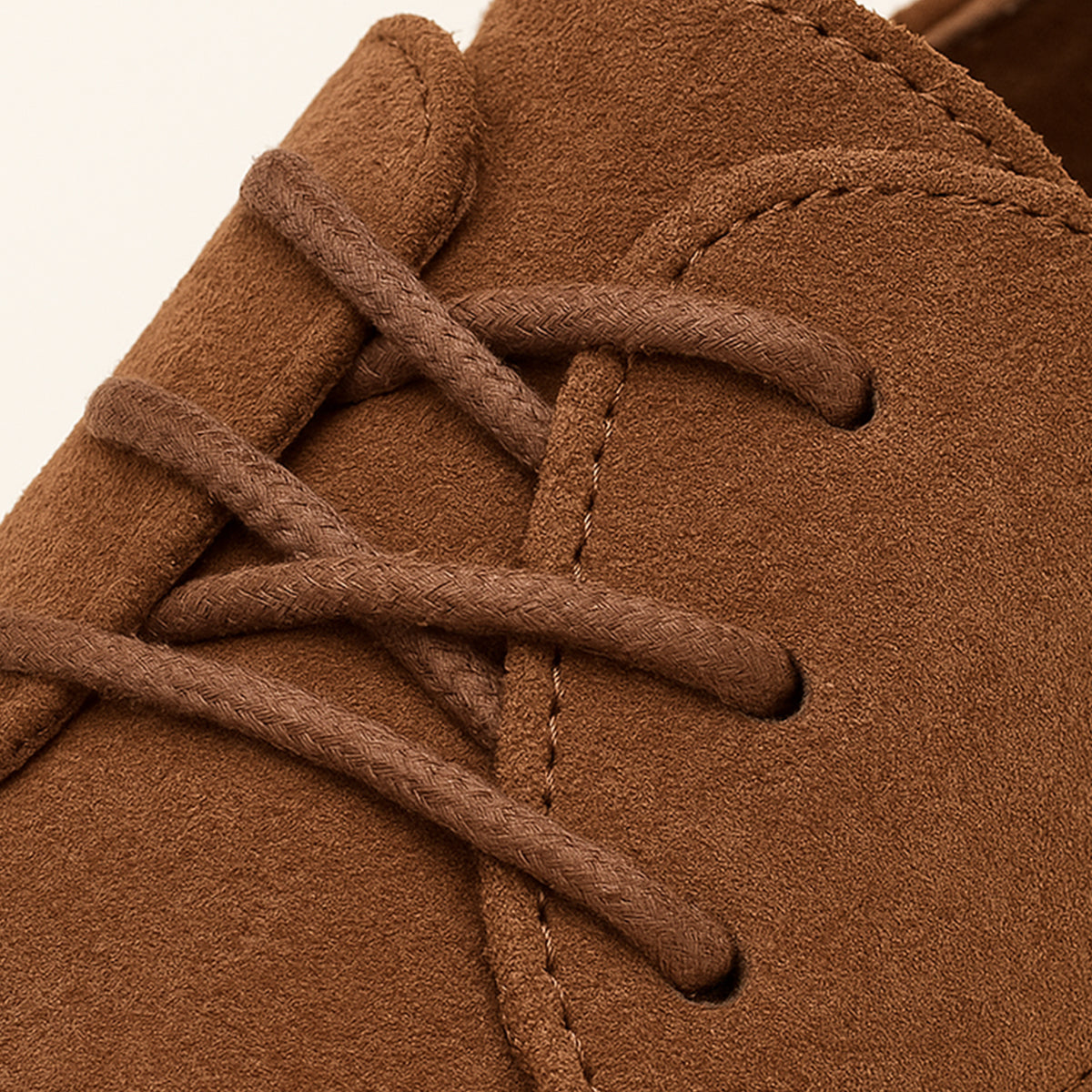 Herresuede snøresko for bryllup og formelle anledninger