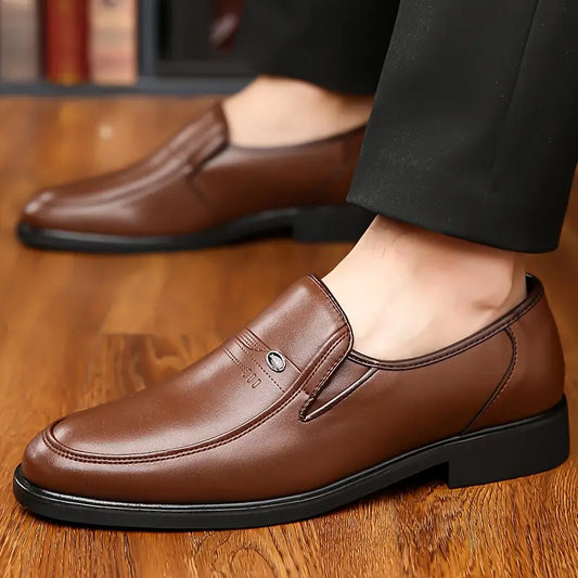 Herreklassiske Penny Loafers – Stilige Slip-On Dressko for Alle Anledninger