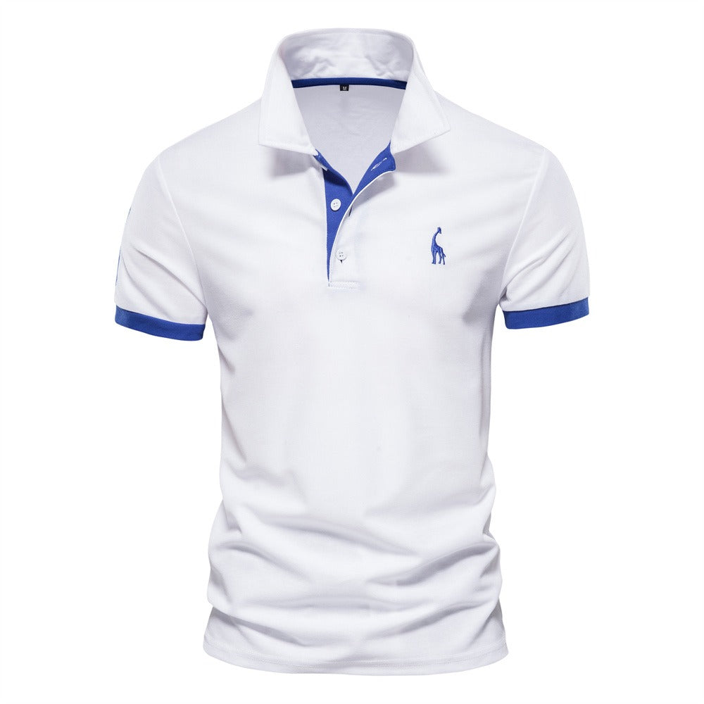 Herres klassiske kortermede polo – Sommerens stilfavoritt
