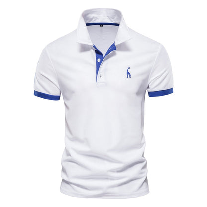 Herres klassiske kortermede polo – Sommerens stilfavoritt