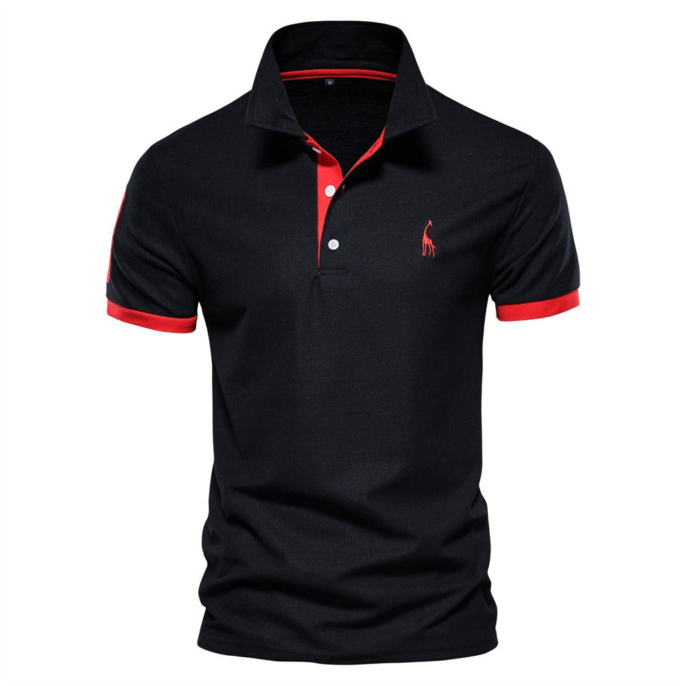 Herres klassiske kortermede polo – Sommerens stilfavoritt