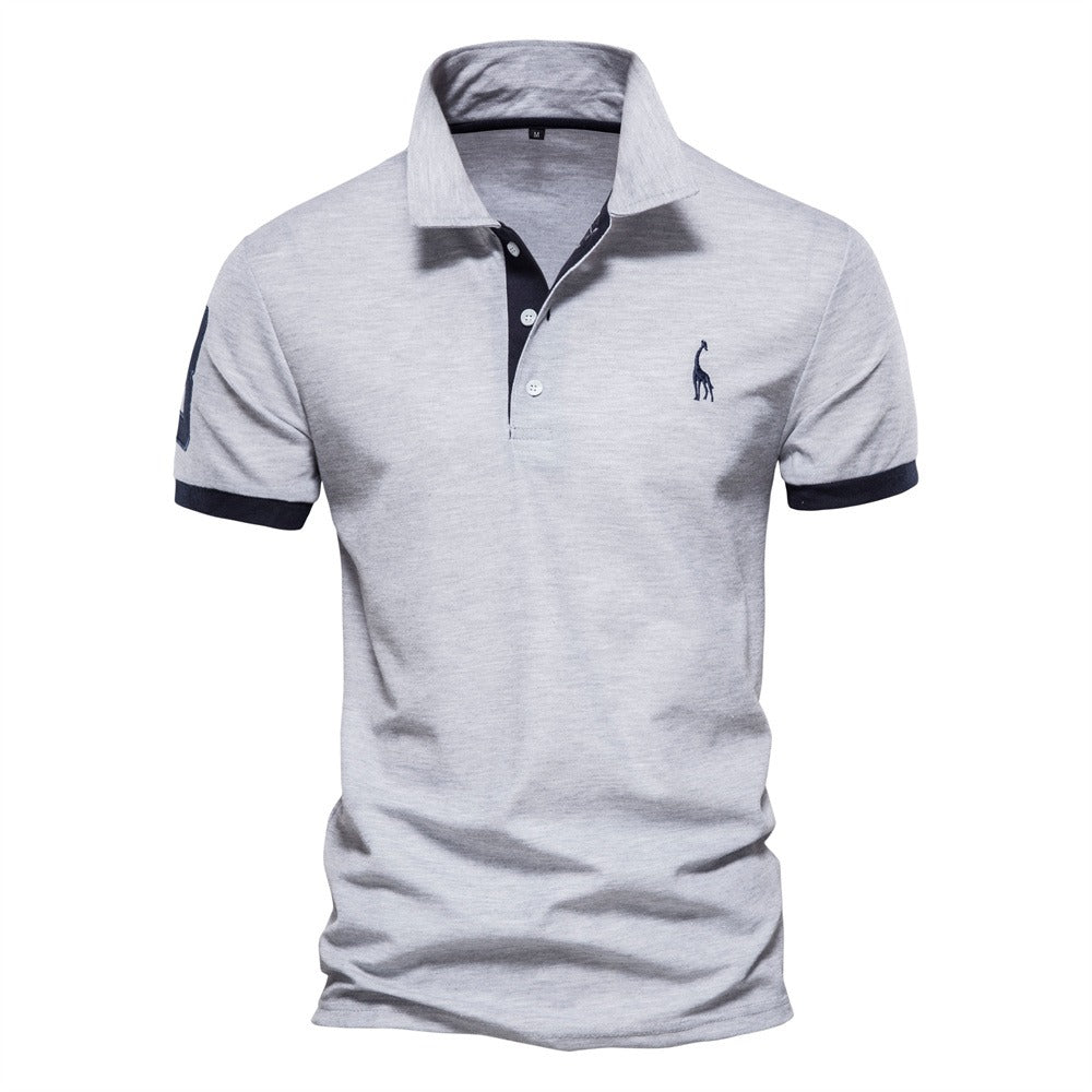Herres klassiske kortermede polo – Sommerens stilfavoritt