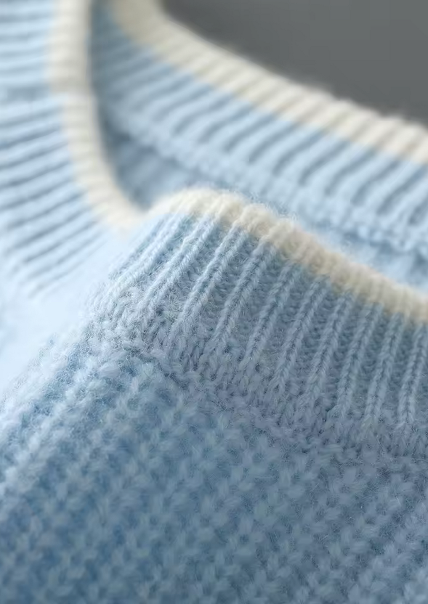 Herre Strikket Crew Neck Genser for Året Rundt Stil