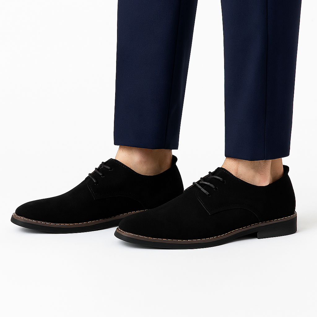 Herre Derby Sko - Klassisk Snøring for Formelle og Smarte Anledninger