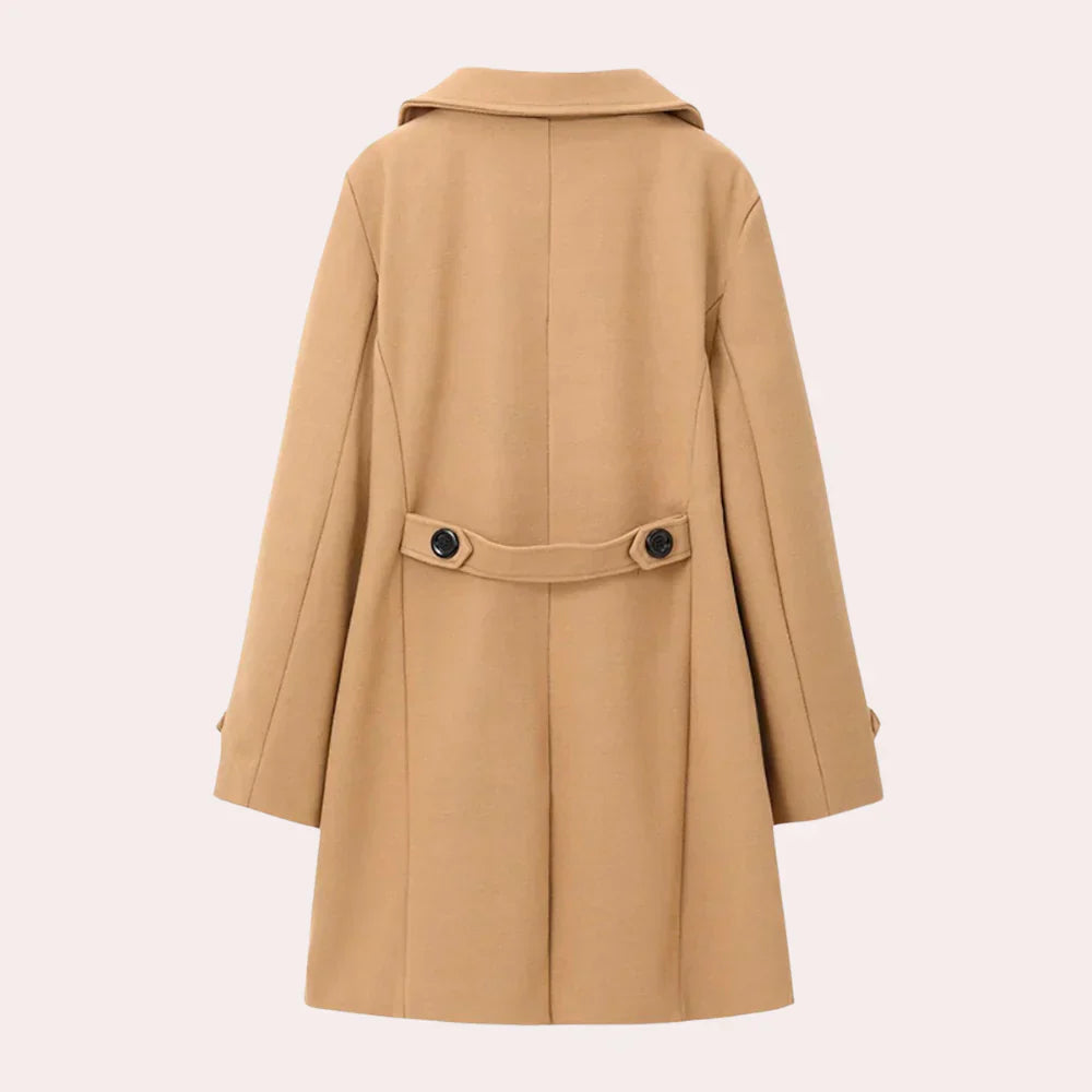 Herres Dobbelbrystet Frakk for Året Rundt