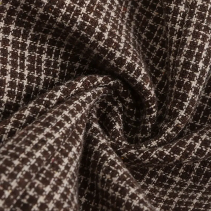 Herre Slim Fit Rutete Blazer for Smarte Anledninger