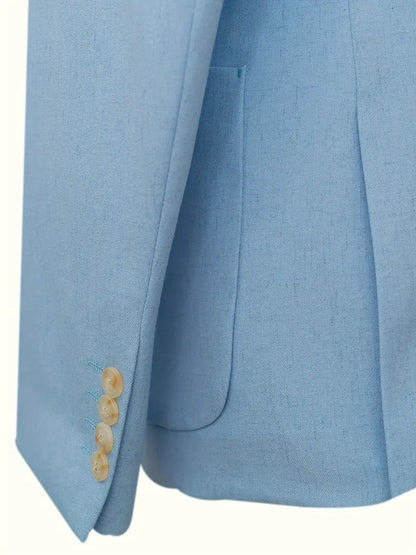 Menns Flate Krage Dress for Bryllup & Kontorbruk