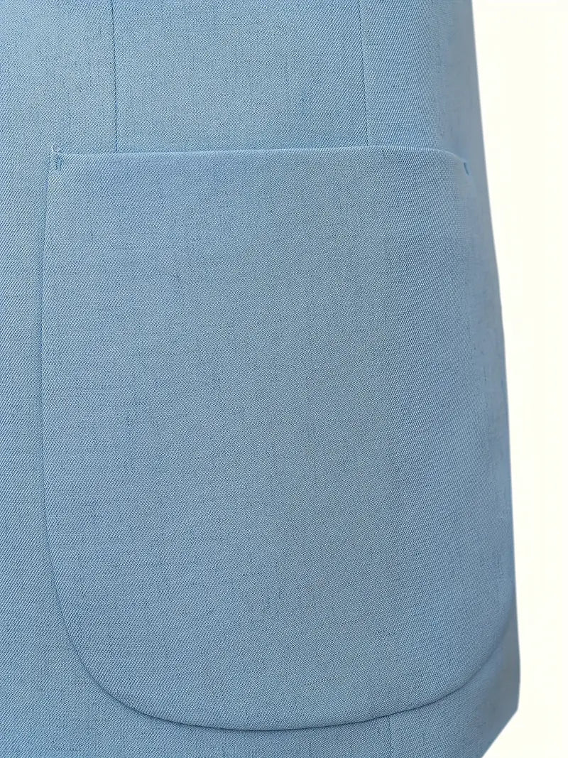 Menns Flate Krage Dress for Bryllup & Kontorbruk