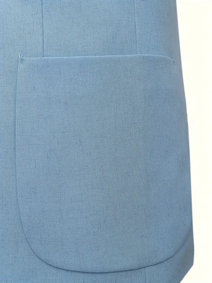 Menns Flate Krage Dress for Bryllup & Kontorbruk