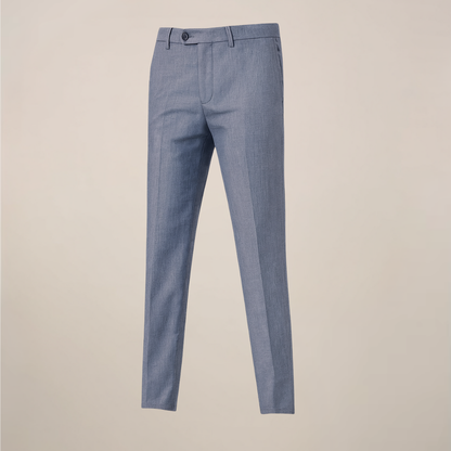 Herres Grå Tre-delt Dress - Slim Fit Tuxedo for Bryllup & Formelle Anledninger