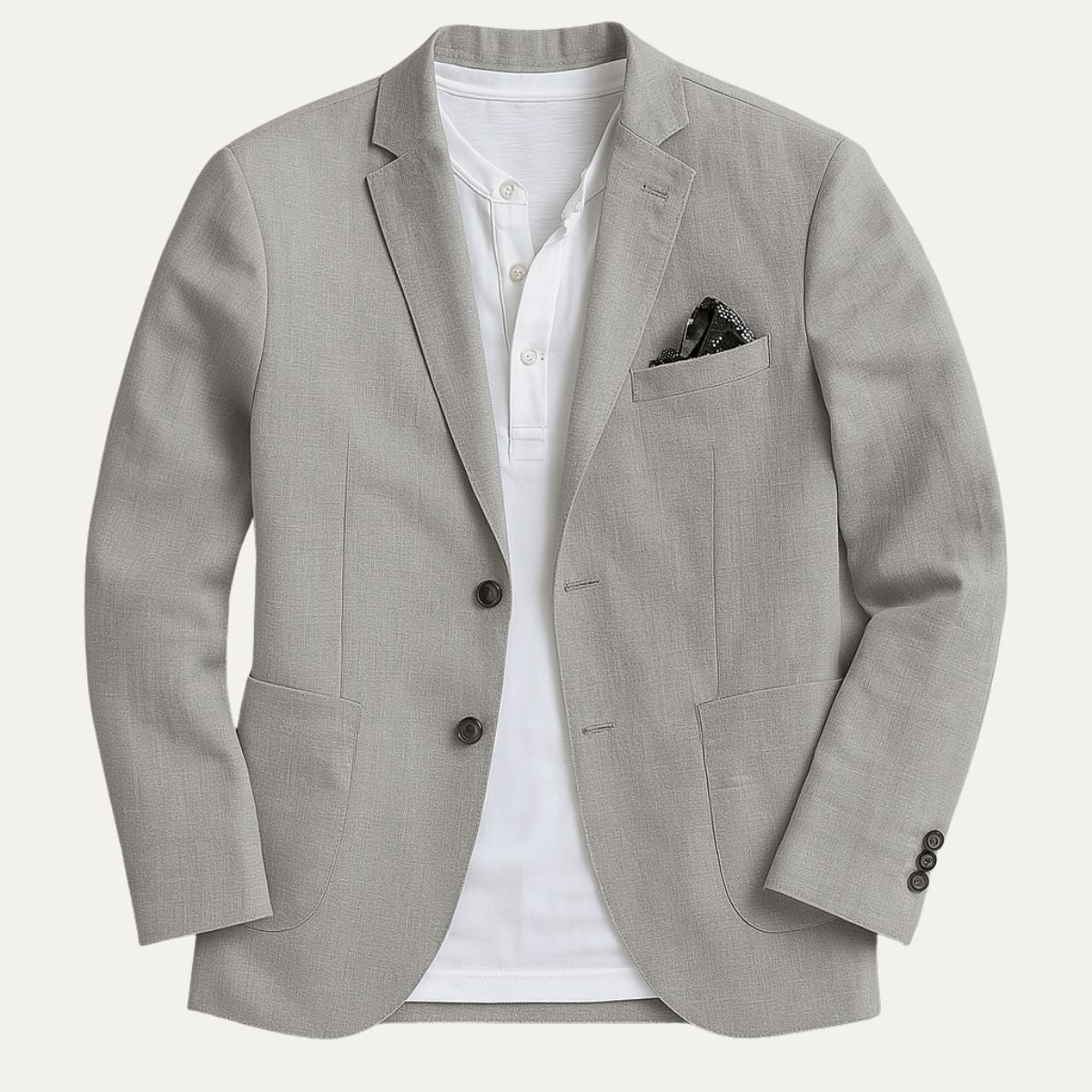 Herre Lin Blazer Jakke for Smart Casual Arrangementer