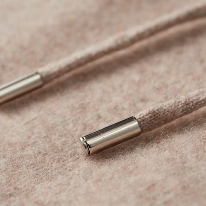 Herre Cozy Zip-Up Genser og Drawstring Bukser for Avslappet Bruk