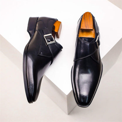 Herre Monk Strap Dress Shoes - Klassisk stil for formelle anledninger