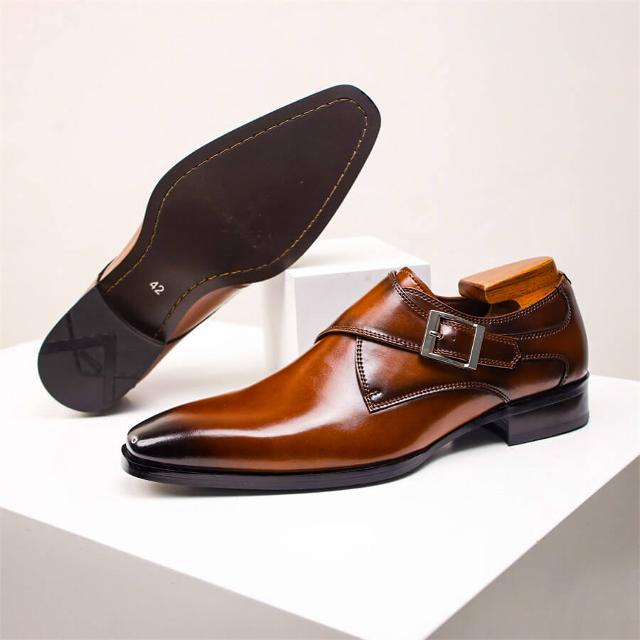 Herre Monk Strap Dress Shoes - Klassisk stil for formelle anledninger