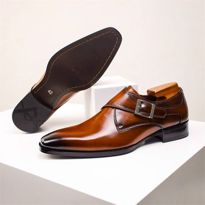 Herre Monk Strap Dress Shoes - Klassisk stil for formelle anledninger