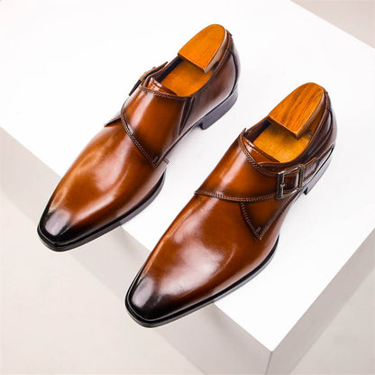 Herre Monk Strap Dress Shoes - Klassisk stil for formelle anledninger