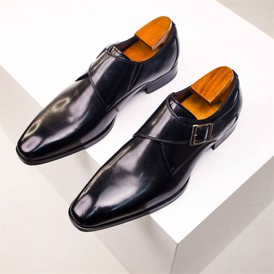 Herre Monk Strap Dress Shoes - Klassisk stil for formelle anledninger
