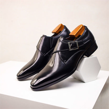 Herre Monk Strap Dress Shoes - Klassisk stil for formelle anledninger
