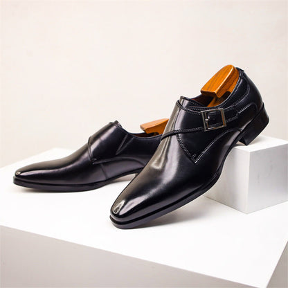 Herre Monk Strap Dress Shoes - Klassisk stil for formelle anledninger
