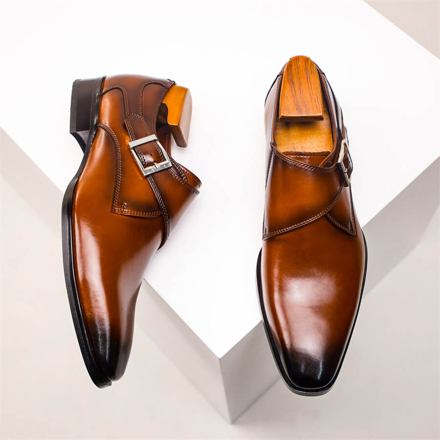 Herre Monk Strap Dress Shoes - Klassisk stil for formelle anledninger
