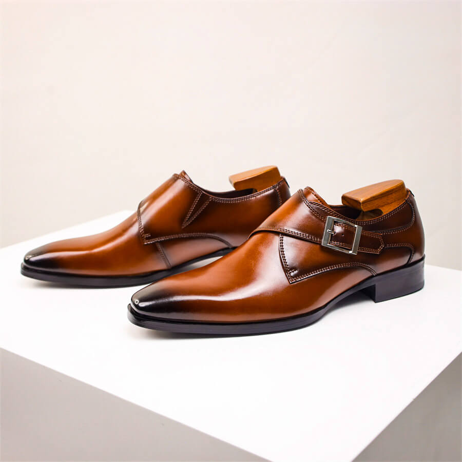 Herre Monk Strap Dress Shoes - Klassisk stil for formelle anledninger