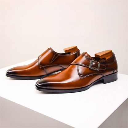 Herre Monk Strap Dress Shoes - Klassisk stil for formelle anledninger