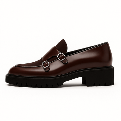 Herre Monk Strap Loafers – Stilige Dressko for Enhver Anledning