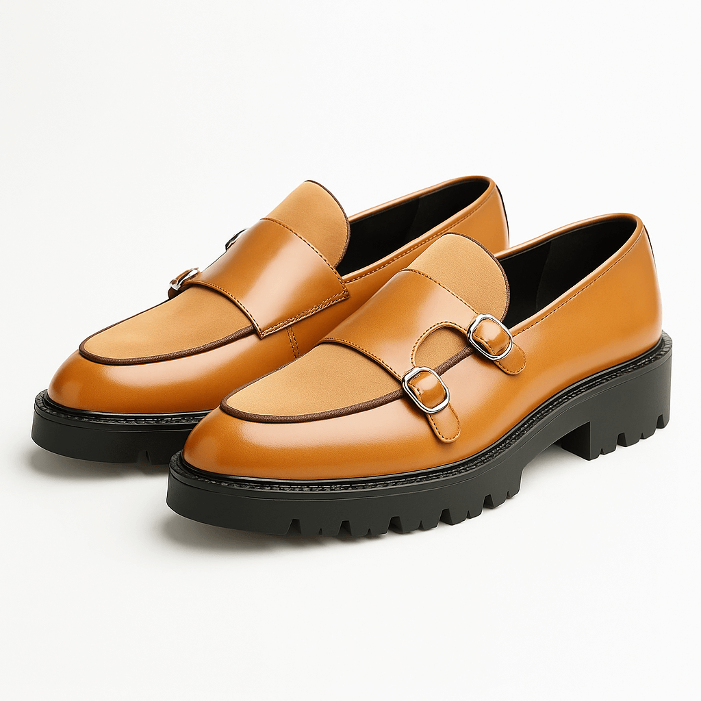 Herre Monk Strap Loafers – Stilige Dressko for Enhver Anledning