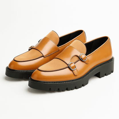 Herre Monk Strap Loafers – Stilige Dressko for Enhver Anledning