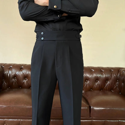 Herrepleddbukser med sidejusteringer for stilige anledninger